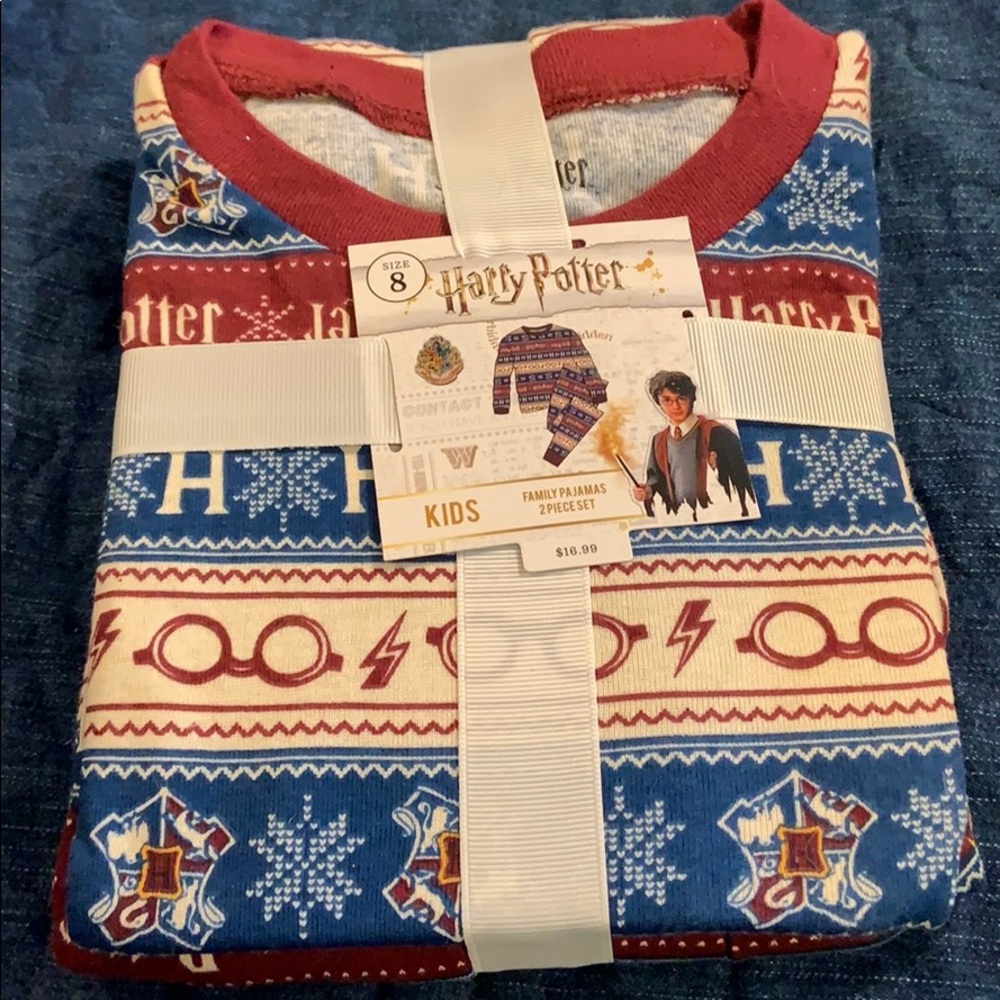 Harry Potter pjs size 8